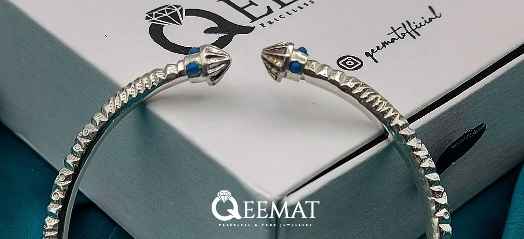 Handmade Silver Bracelet Kari for Men's Women's