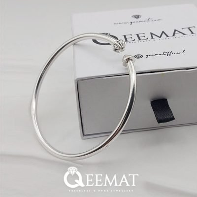 Simple Kada Design for Girls Made of 925 Sterling Silver