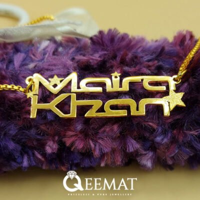 925 Sterling Silver Custom Name Locket - 24k Gold or Silver Plated