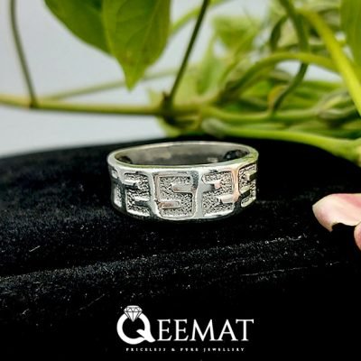 Simple Handmade Silver Band Ring For Girls & Women's