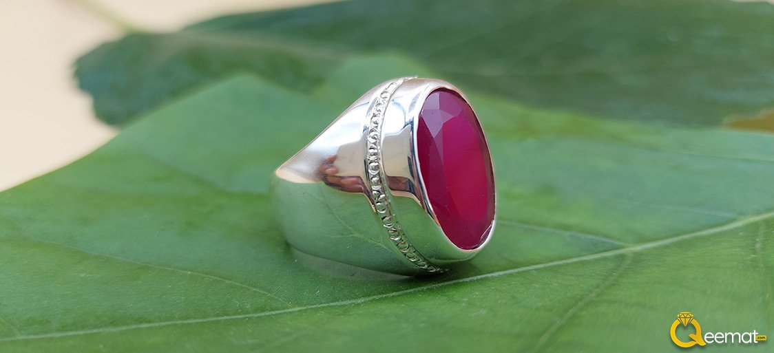 Garnet Ring For Men New Design Online Order