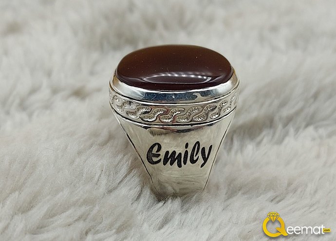 Agate Cancer Star Ring For Men Made Of Pure 925 Silver Agate Cancer Star Ring For Men Made Of Pure 925 Silver