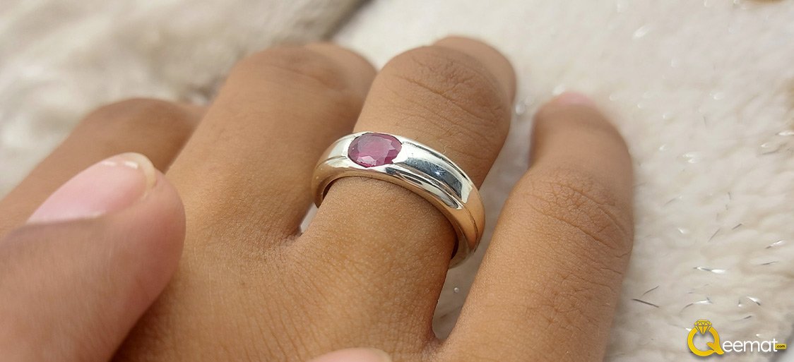 Beautiful Silver Band Ring For Men