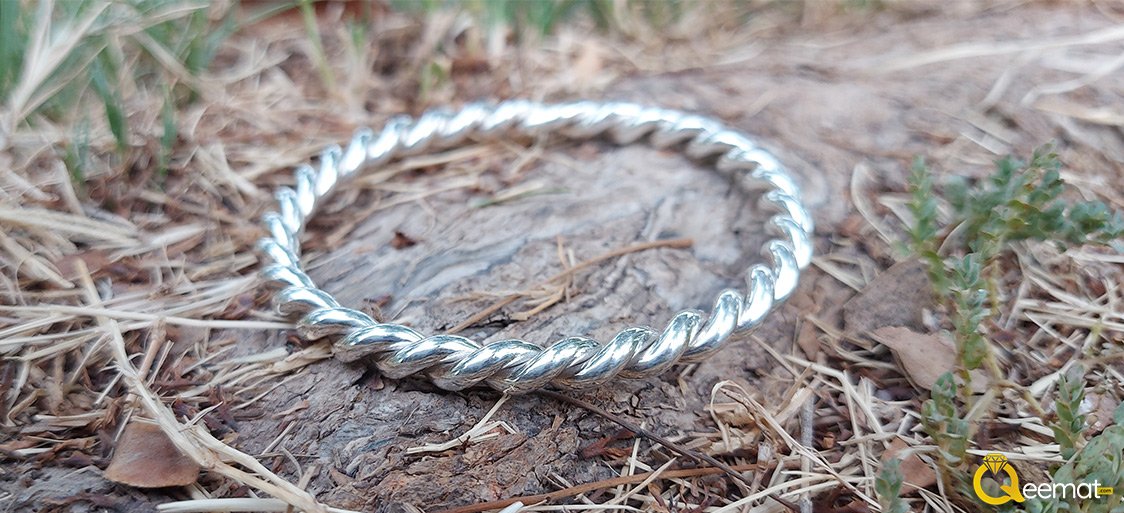 Beautiful Silver Kada Design For Boys