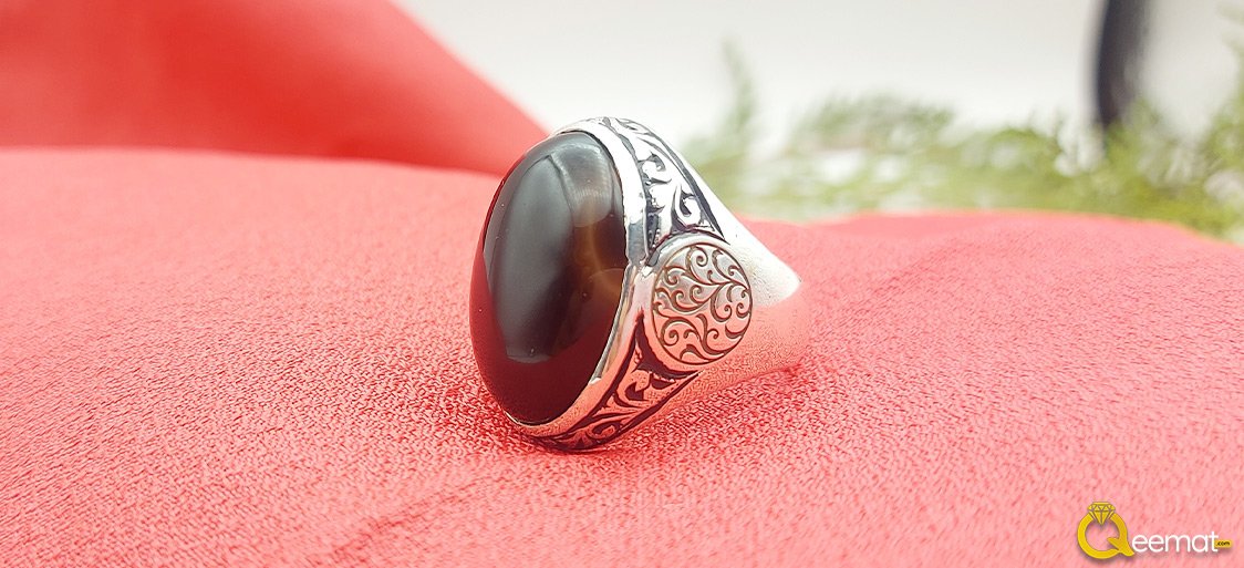 Black Hakik Soleimani Ring