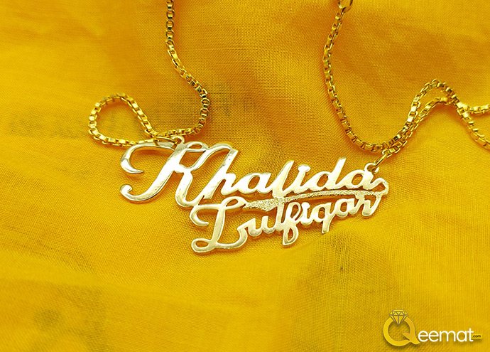 Buy Custom Name Locket In Pure Silver