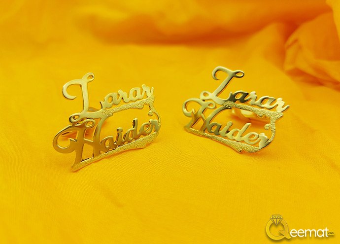 Buy Online Silver Name Cufflinks Designs For Men With New Design