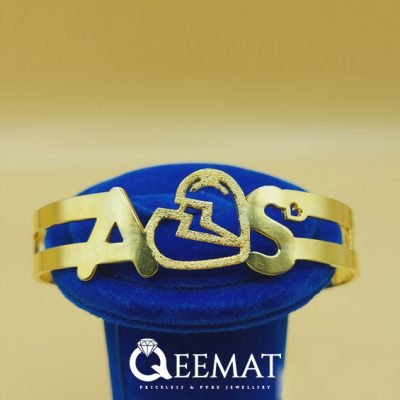 Alphabet Bracelet for Couples - Custom Made of 925 Silver