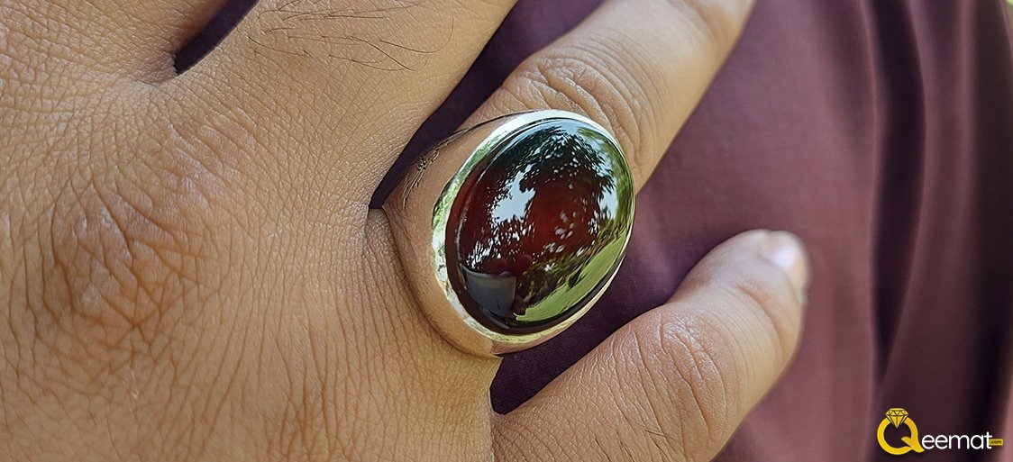 Dark Brown Agate Gemstone For Aries Star