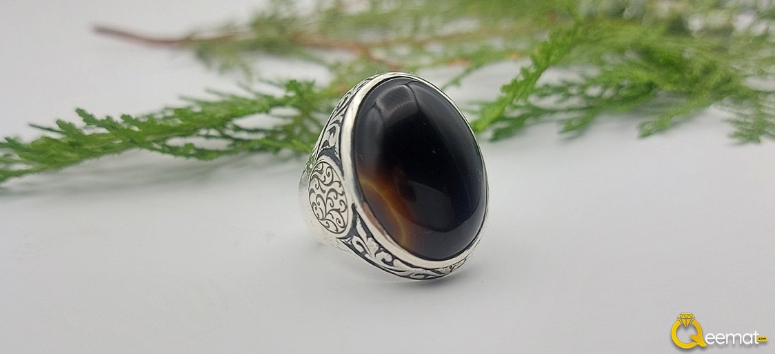 Full View Of Soleimani Aqeeq Ring Design