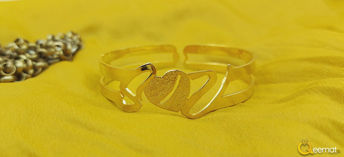 Gold Plated Bracelet Kada Design For Girls Gold Plated Bracelet Kada Design For Girls