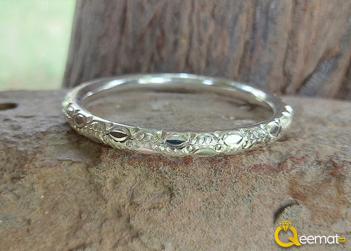 Gorgeous Kada Design For Girls Pure Silver