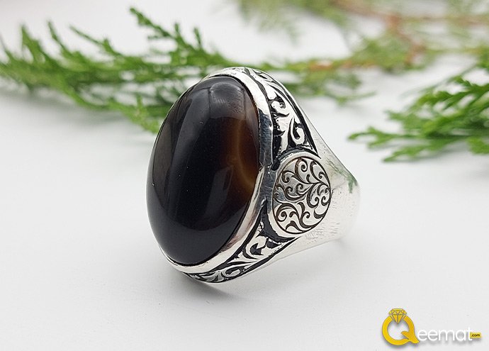 Handmade Soleimani Agate Stone Ring