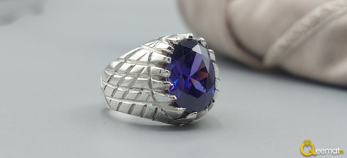 Natural Zircon Stone Ring For Men To Gift Husband Or Boy Friend
