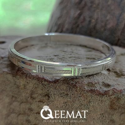 Beautiful Silver Bangle Bracelet For Women - Made of 925 Silver