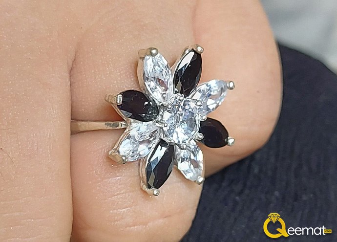 Party Wear Ring Pure Silver Ring For Women