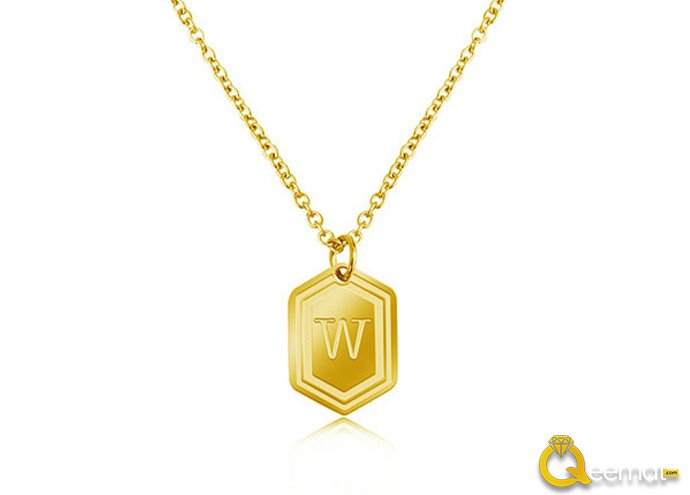 Real Gold Plated Pure Silver Necklace
