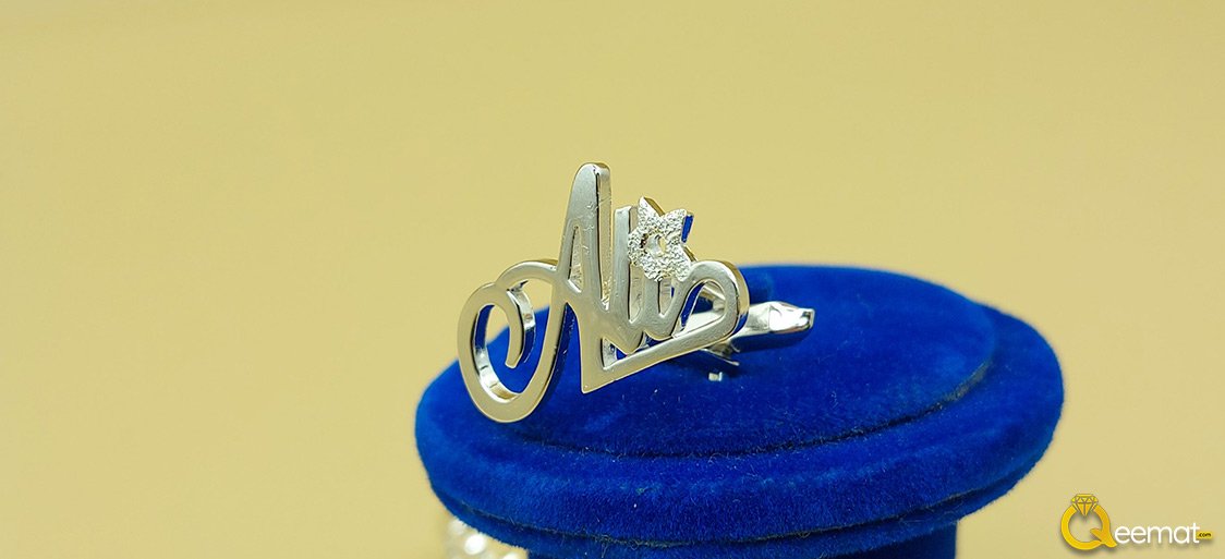 Silver Color Cufflinks For Boys