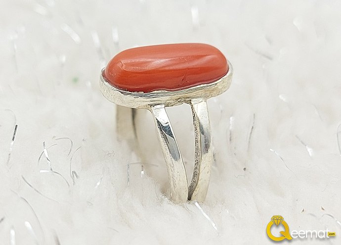 Silver Metal Double Shank Ring