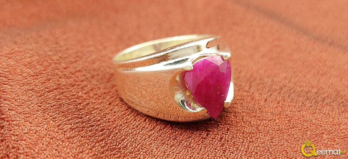 Silver Ring Scorpio Star Stone November Month Birthstone For Men