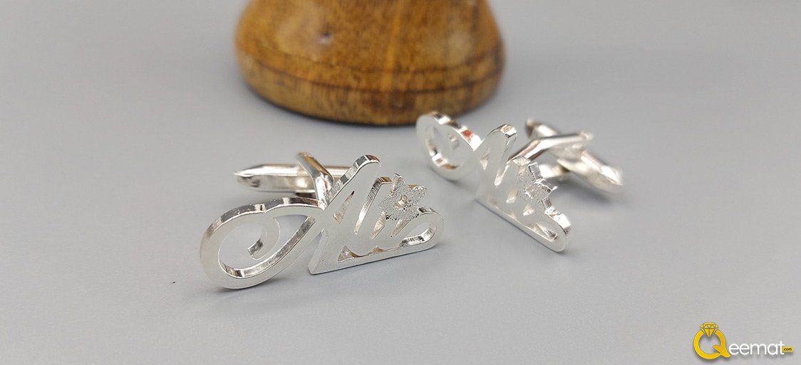 Simple Ali Name Cufflinks For Men Clothing