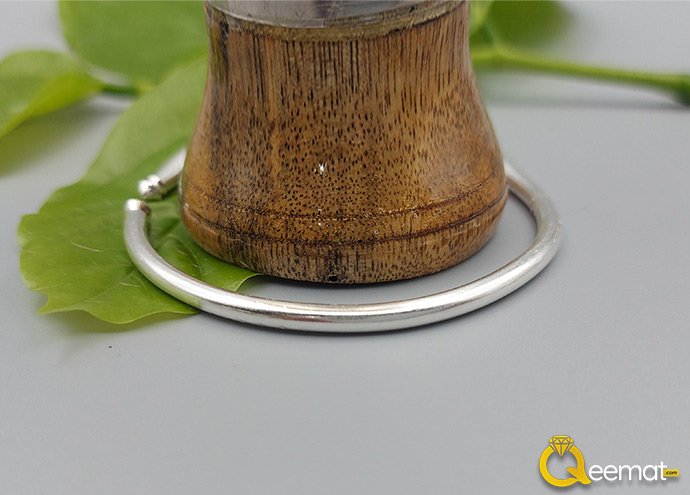 Simple Silver kada For Boys And Girls Simple Silver kada For Boys And Girls