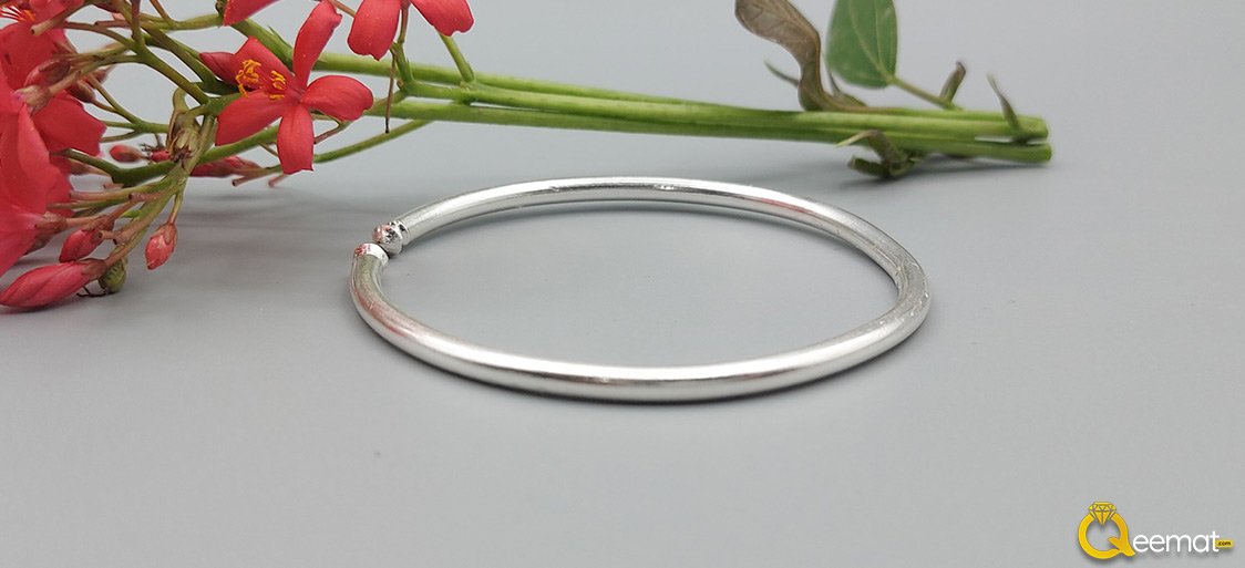 Simple Silver Kada For Men's 1 Simple Silver Kada For Men's 1