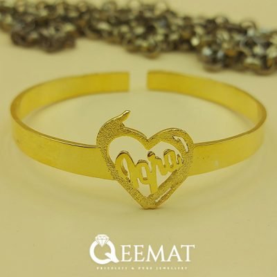 Custom Name Bracelet For Girls Made of 925 Silver - Gold Plated