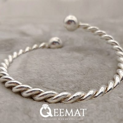 Handmade 925 Silver Shia Bracelet/Kada for Men & Women
