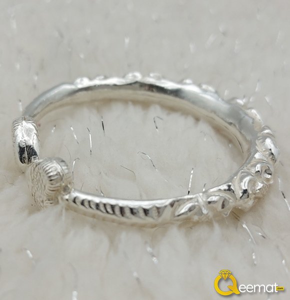 Silver Colour Gajra Kada For Baby Girl