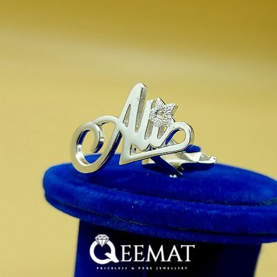 Order Customized Name Cufflinks – Hand Cut in 925 Sterling Silver