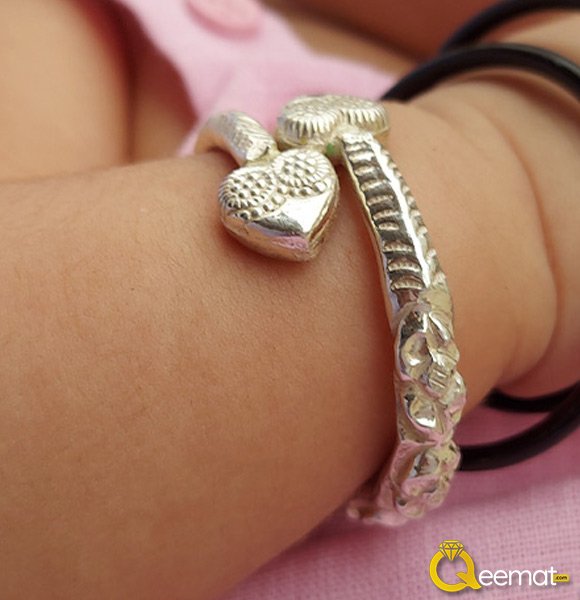 Small Kada Made Of Pure 925 Silver For Kids