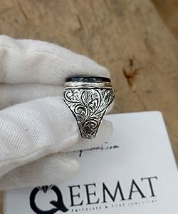 Mens-Black-Agate-Ring-Thumbnail