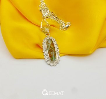 ellipse-shape-turquoise-wedding-necklace